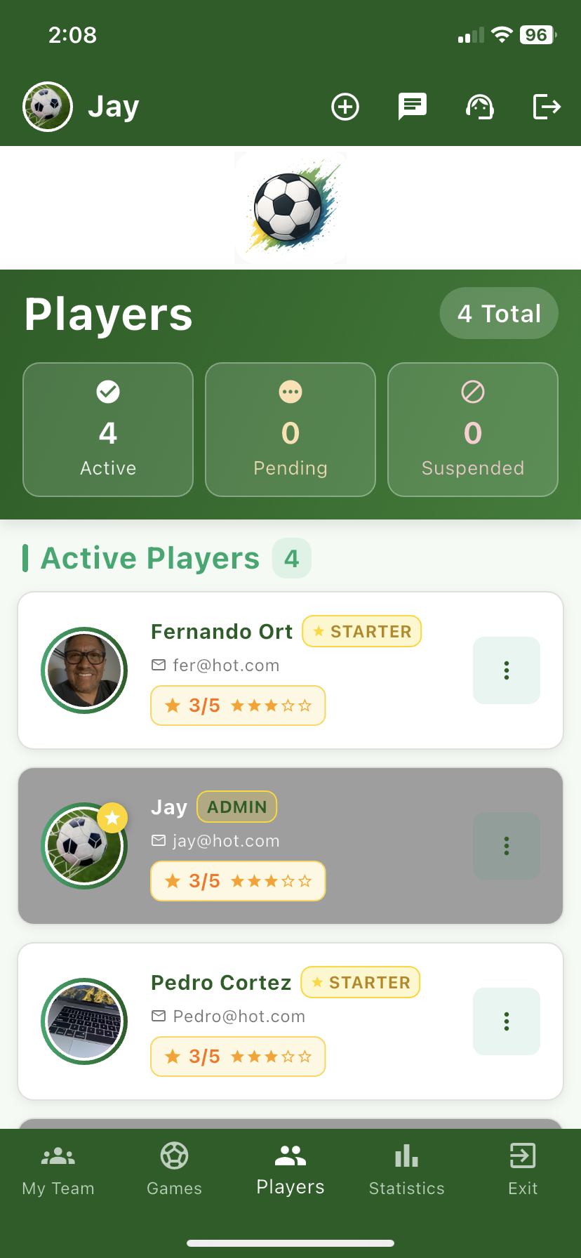 Friends4Us App Screenshot